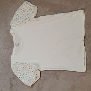 J. Crew Factory Puff Sleeve Tee